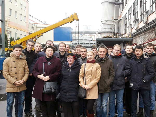 Студенты инженерного факультета посетили ОАО «Городейский сахарный комбинат»