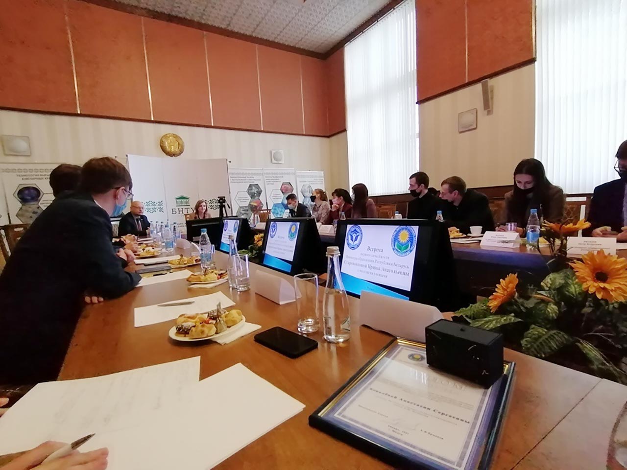 Состоялась рабочая встреча Совета молодых ученых при Министерстве образования Республики Беларусь