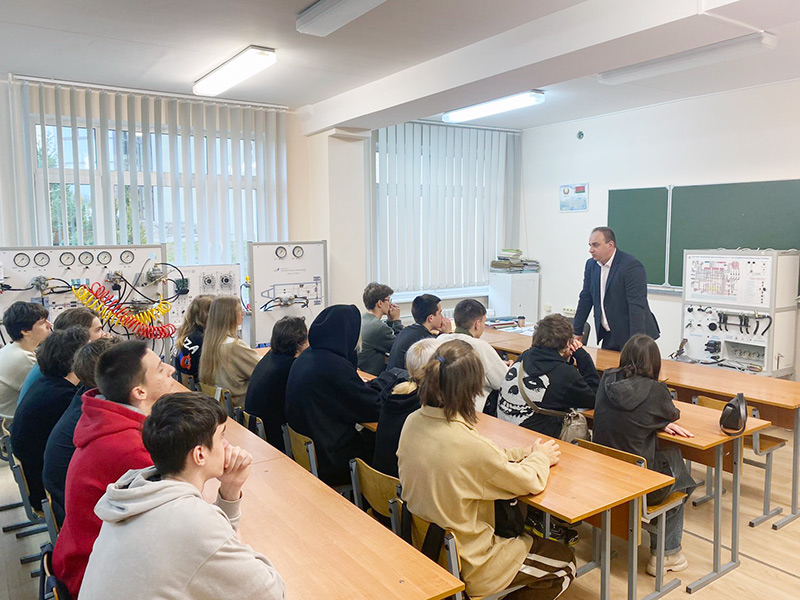 Прафарыентацыйны праект «Стань студэнтам на адзін дзень» на інжынерным факультэце