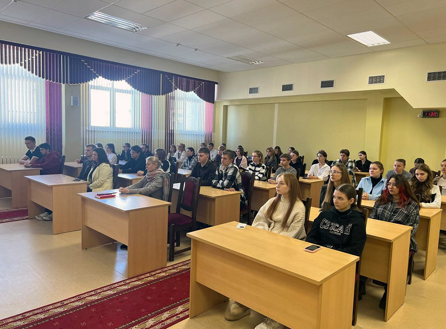 Профориентационная встреча представителями Комитета государственного контроля Республики Беларусь